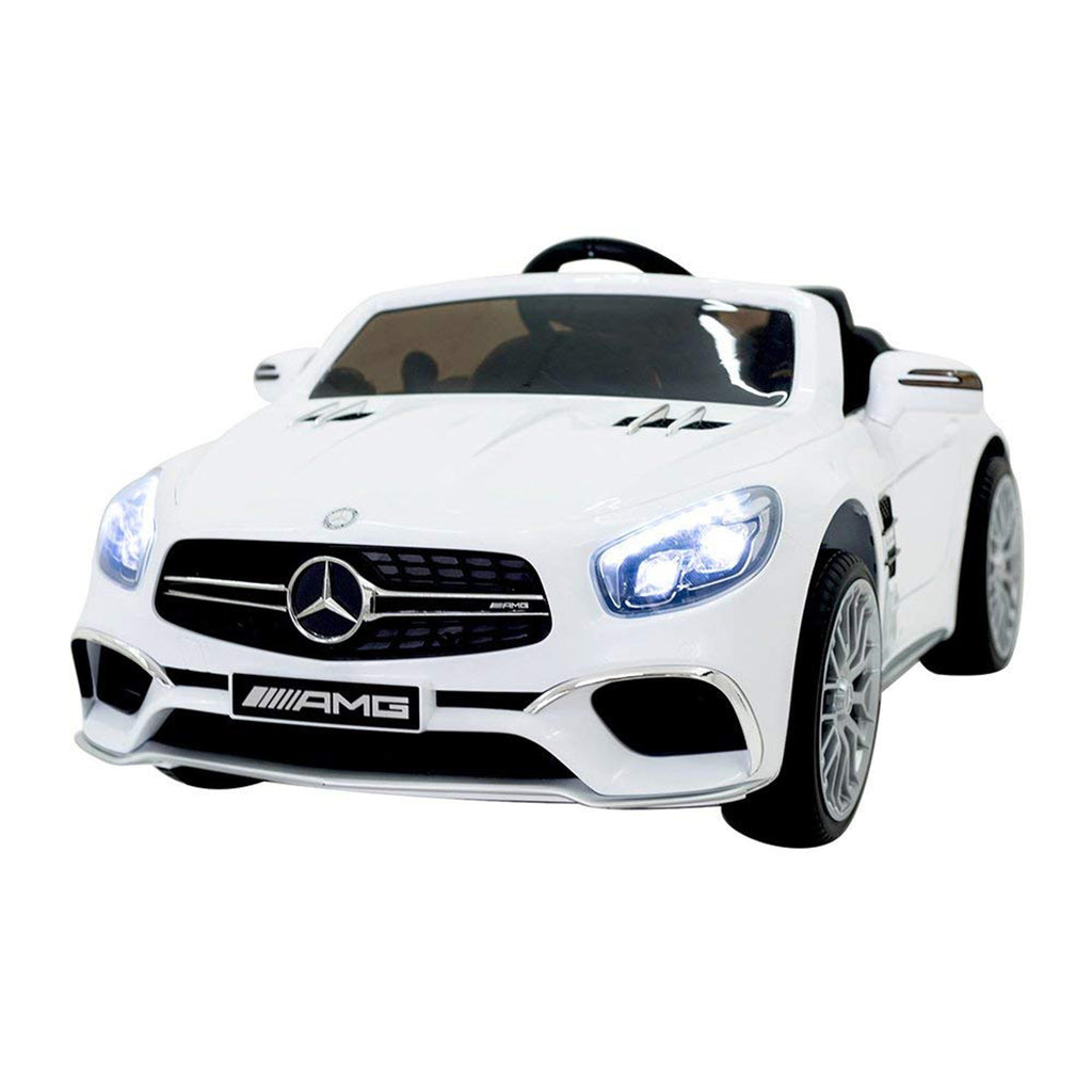KARMAS PRODUCT 2.4G Remote Control Licensed Mercedes-Benz SL 65 Kids Ride-On Car White