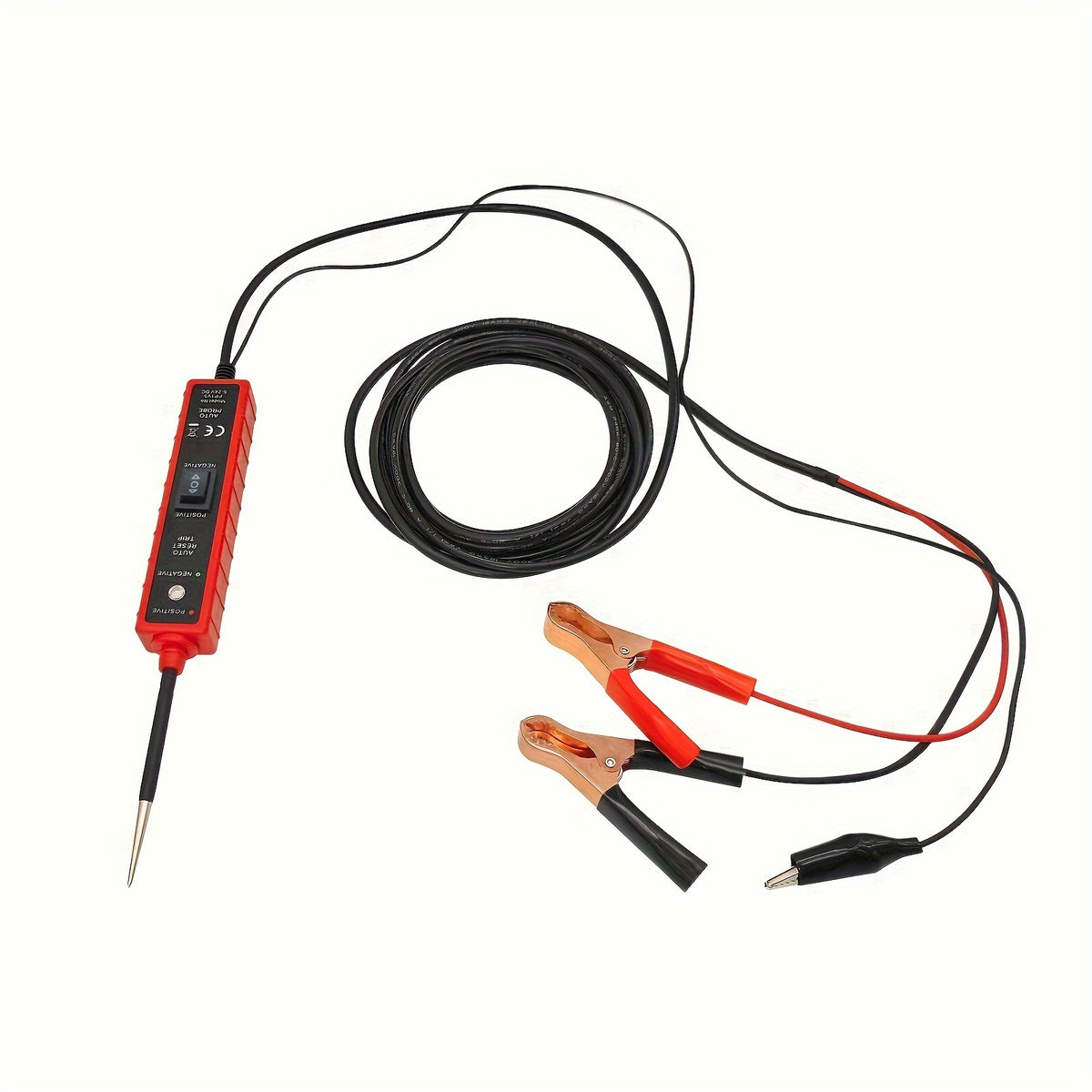 Car Electric Circuit Tester Car Electrical System Tester 6-24V DC Multifunctional Electrical System Diagnosis Tool