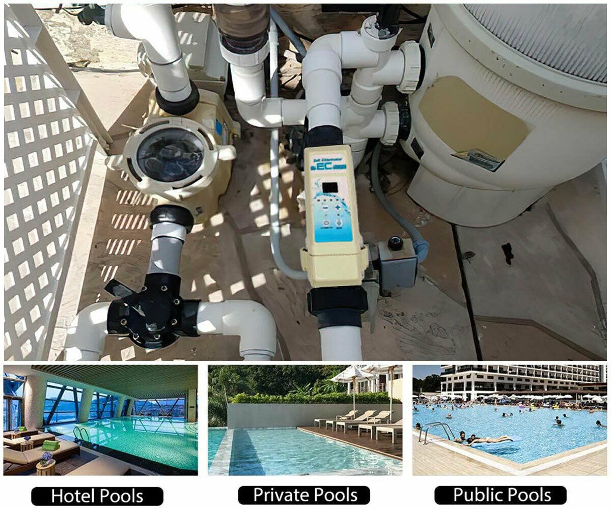 salt chlorine generator cell part # ec salt water system for 26000 gallon pool