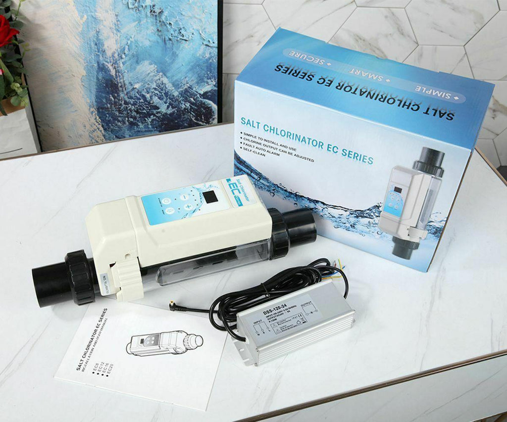 pool salt water chlorine generator for 26,400 gal above ground inground pools