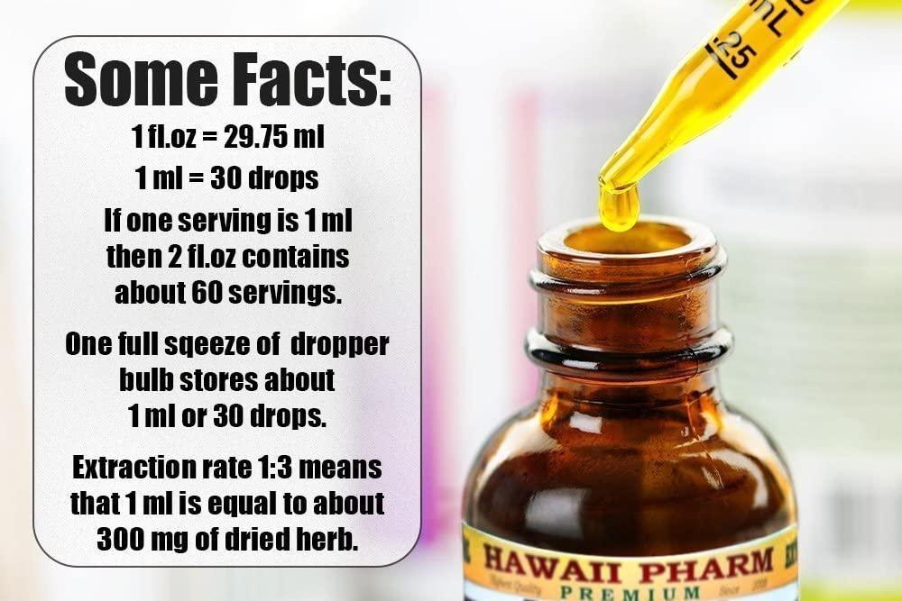 Boldo Alcohol-Free Liquid Extract, Boldo (Peumus boldus) Dried Leaf Glycerite Hawaii Pharm Natural Herbal Supplement 64 oz