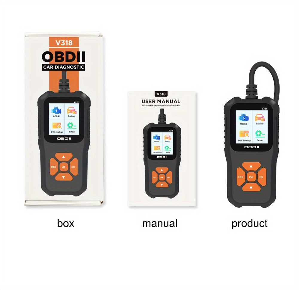 Auto Diagnostic Instrument Obd Diagnostic Tool Engine Fault Detector Auto Code Reading Card Data Stream VIN Read Fault Code Elimination
