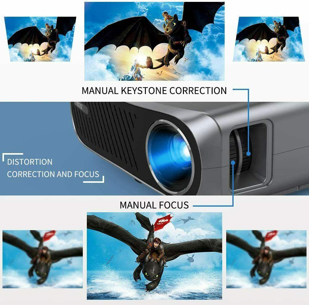 native 1080p projector 4k 1980*1080 full hd movie tv office daytime meeting us