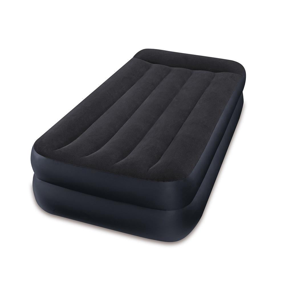 Dura-Beam Pillow Rest Air Mattress Bed with -In Pump, Twin (4-Pack)
