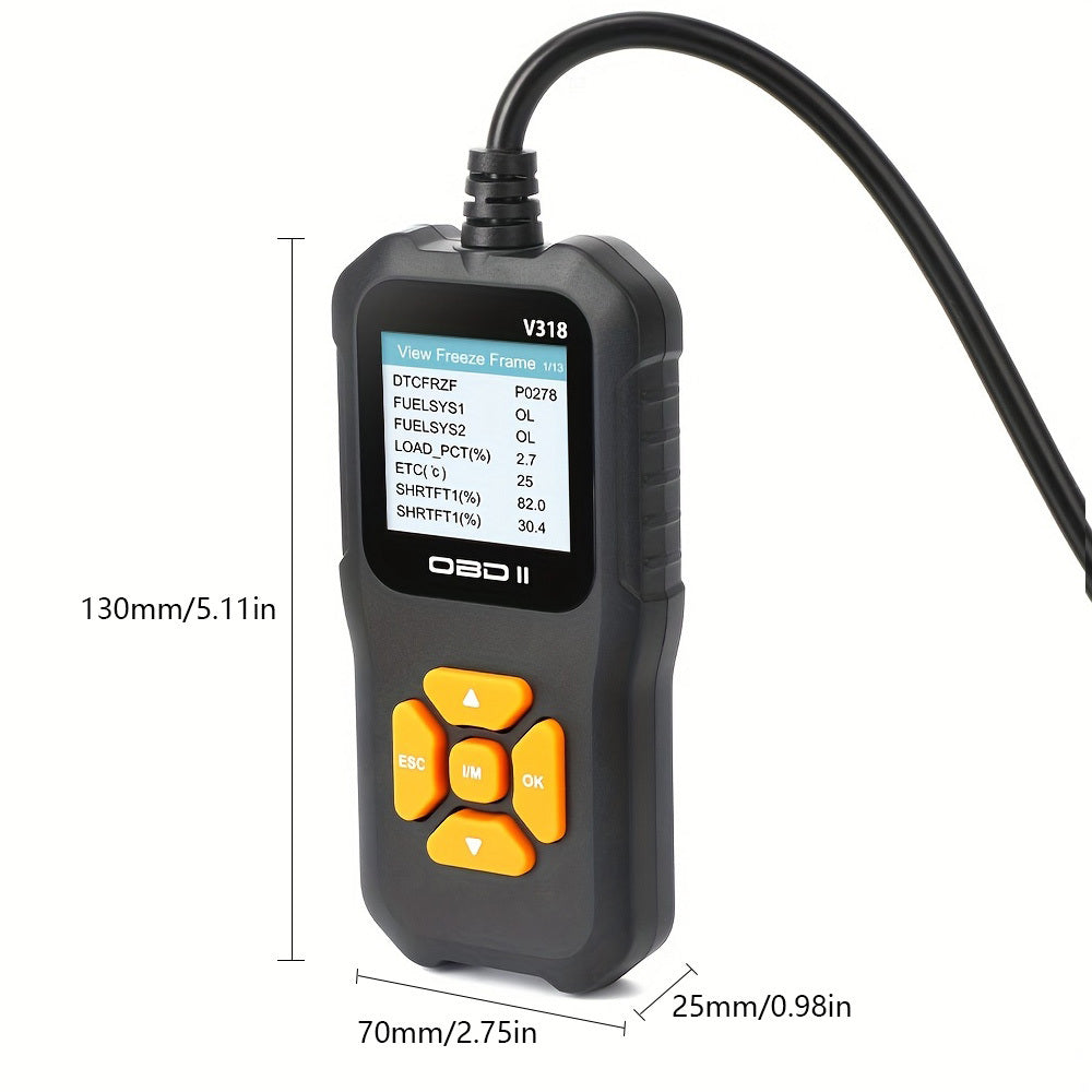 Auto Diagnostic Instrument Obd Diagnostic Tool Engine Fault Detector Auto Code Reading Card Data Stream VIN Read Fault Code Elimination