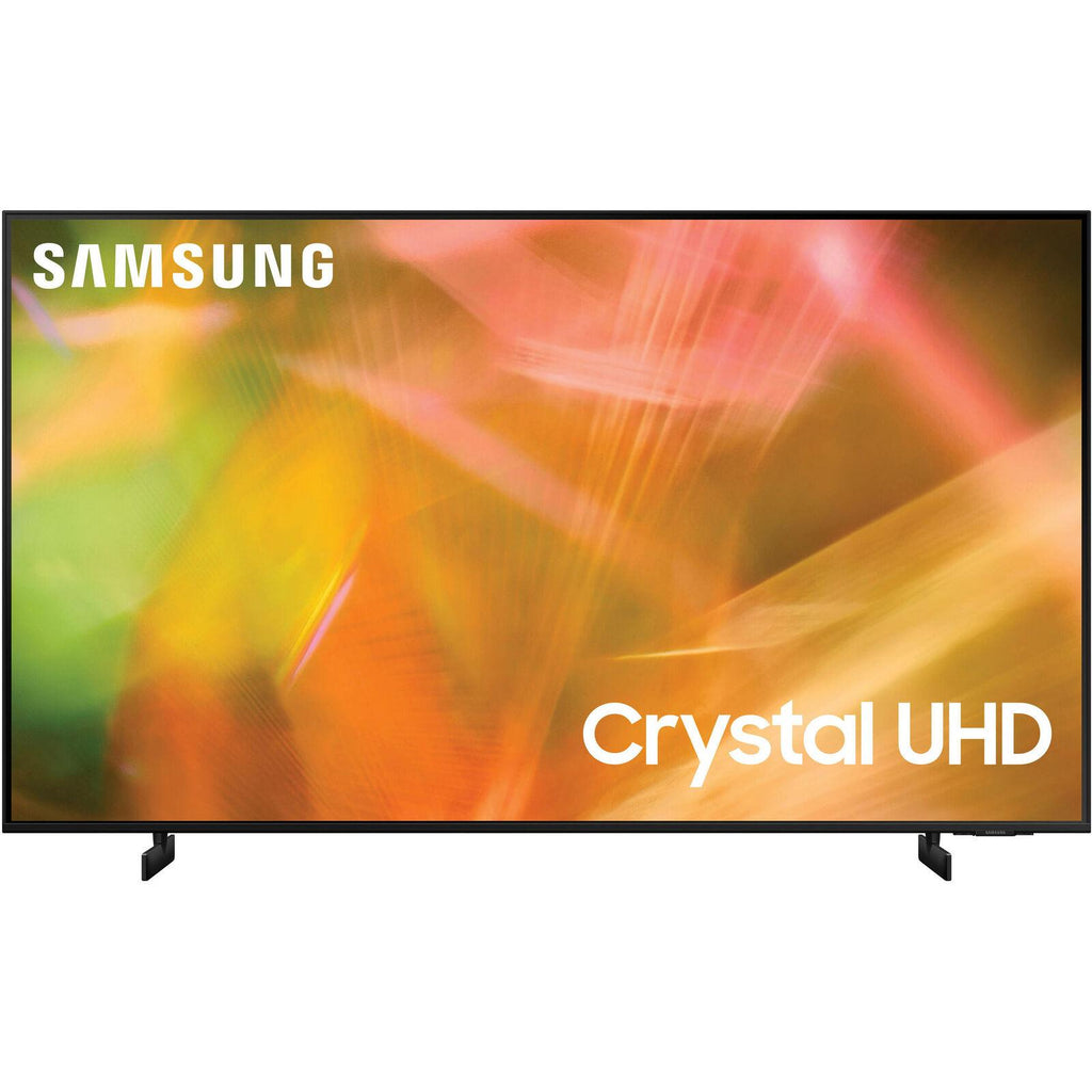 samsung au8000 75" 4k ultra hd hdr smart led tv - 2021 model