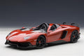 Lamborghini Aventador J Metallic Red 1/18 Diecast Car Model by Autoart
