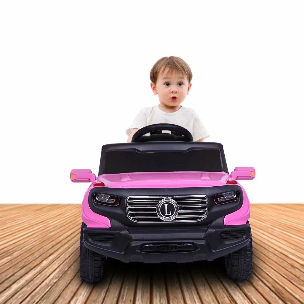 Akoyovwerve LEADZM LZ-910 Kids Cars to Ride In with Remote Control Pink