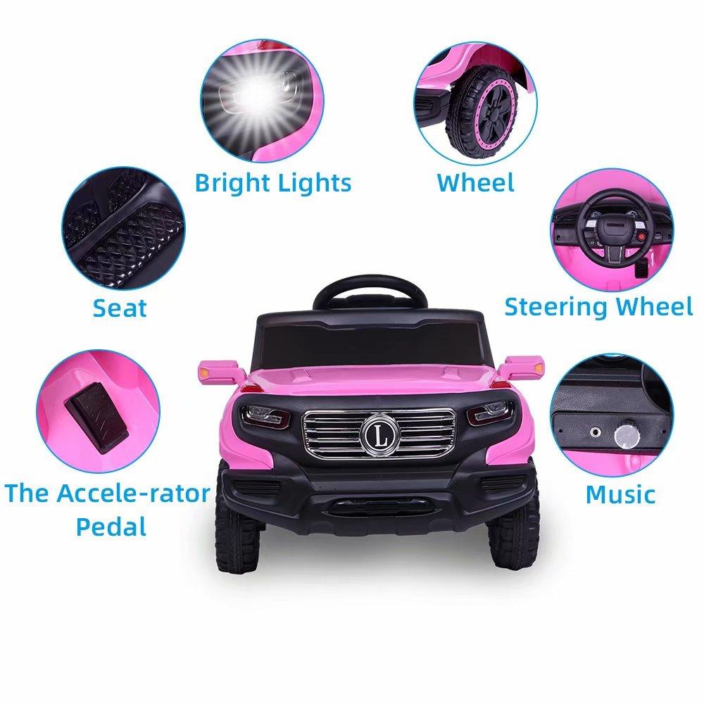 Akoyovwerve LEADZM LZ-910 Kids Cars to Ride In with Remote Control Pink