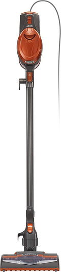Shark HV302 Rocket Pet Corded Stick Vacuum, Lightweight with Swivel Steering for Carpets &amp; Hard Floors, Converts to Hand Vacuum, Includes Crevice Tool, Pet Multi-Tool &amp; Precision Duster, Orange