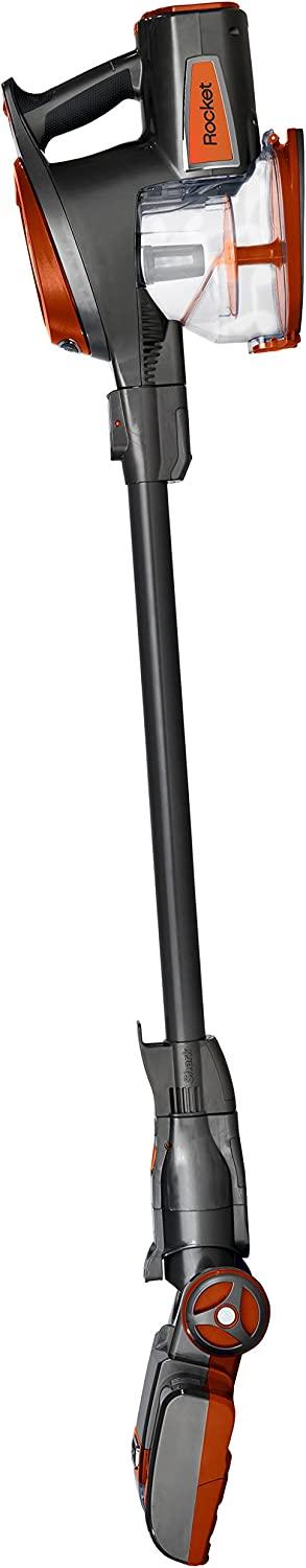 Shark HV302 Rocket Pet Corded Stick Vacuum, Lightweight with Swivel Steering for Carpets &amp; Hard Floors, Converts to Hand Vacuum, Includes Crevice Tool, Pet Multi-Tool &amp; Precision Duster, Orange