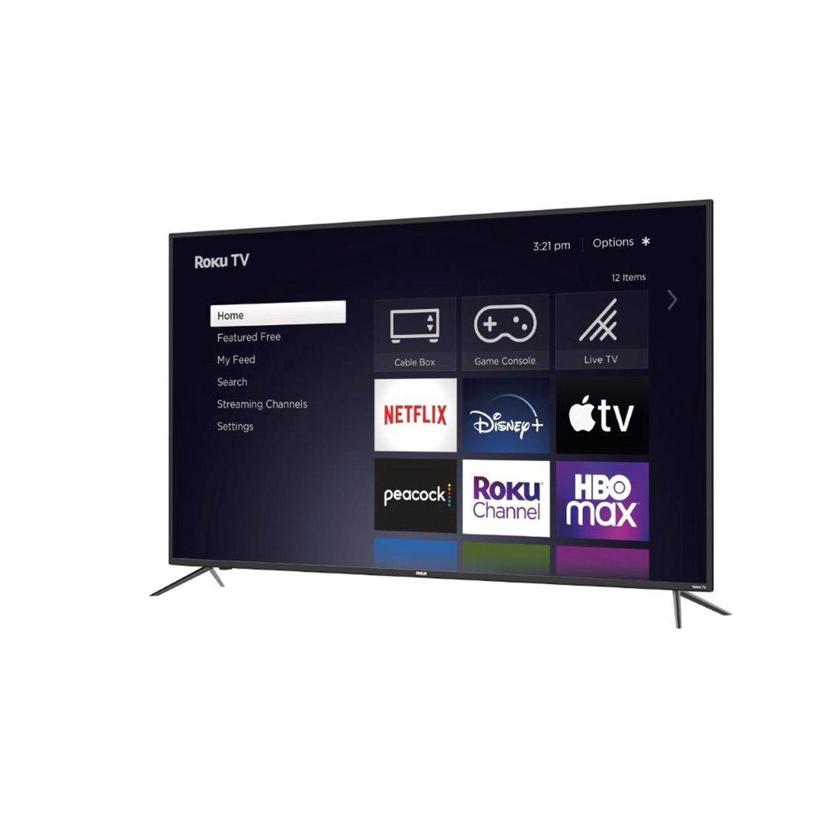 rca 43" 4k ultra hd 2160p hdr roku smart led tv rtru4327