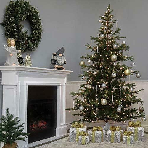 Artificial Christmas Norwegian Spruce Tree Feel Real  Green Modern Color