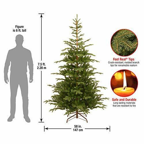 Artificial Christmas Norwegian Spruce Tree Feel Real  Green Modern Color