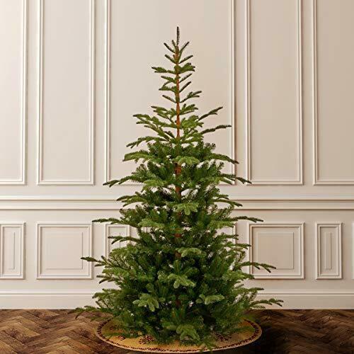 Artificial Christmas Norwegian Spruce Tree Feel Real  Green Modern Color
