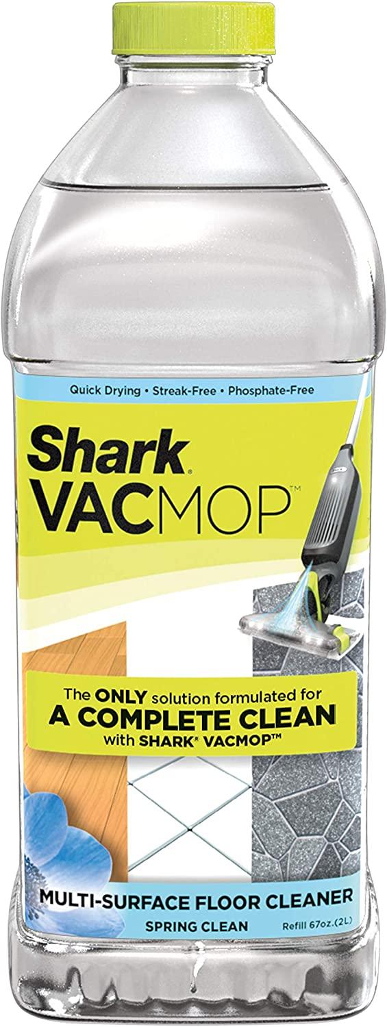 Shark Multi-Surface Cleaner 2 Liter Bottle VCM60 VACMOP Refill, Spring Clean Scent, 67 Fl Oz