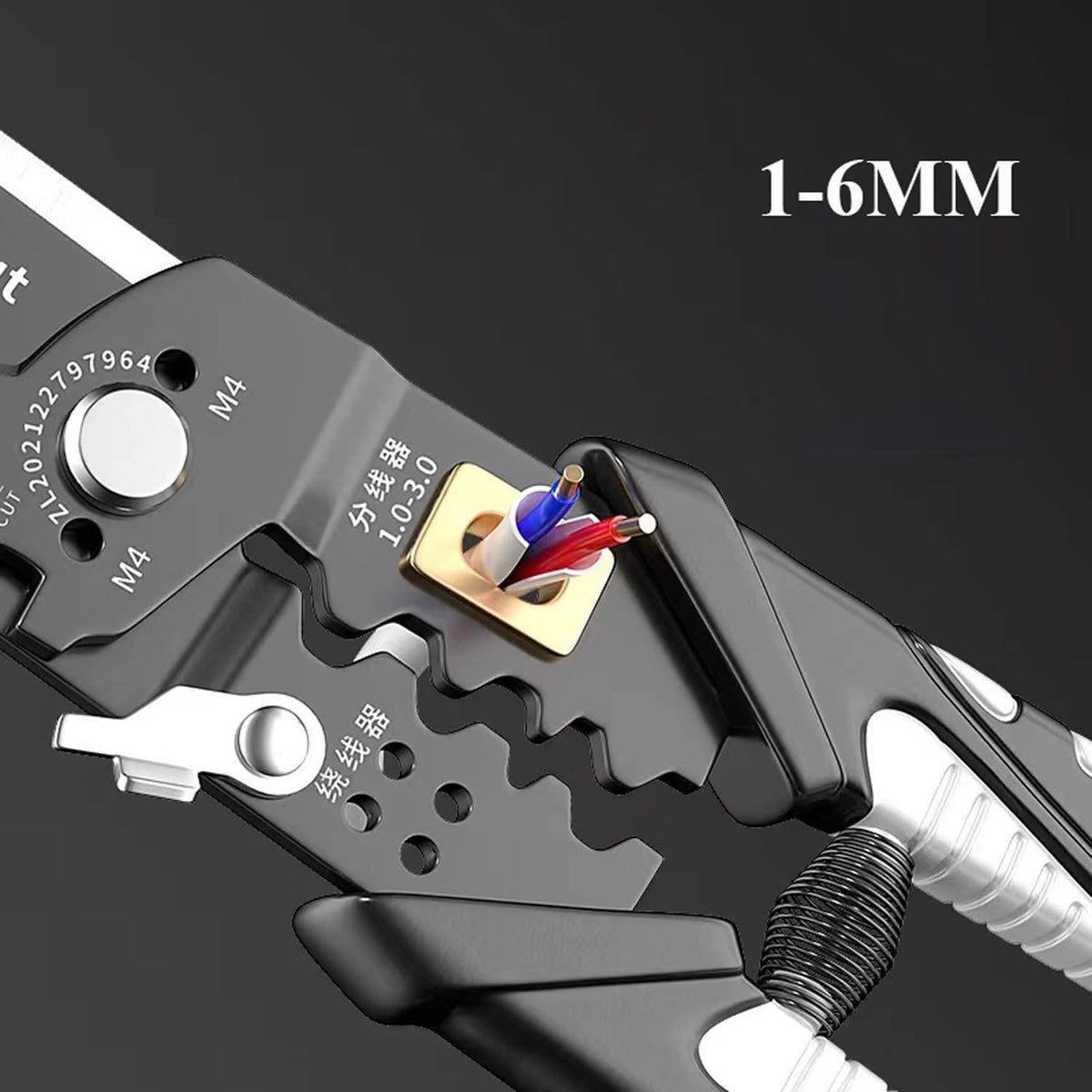Car Wire Stripper, Multi-function Stripping Pliers, Hardware Tools For Wire Winding, Wire Cutting, Wire Stripping And Wire Pressing