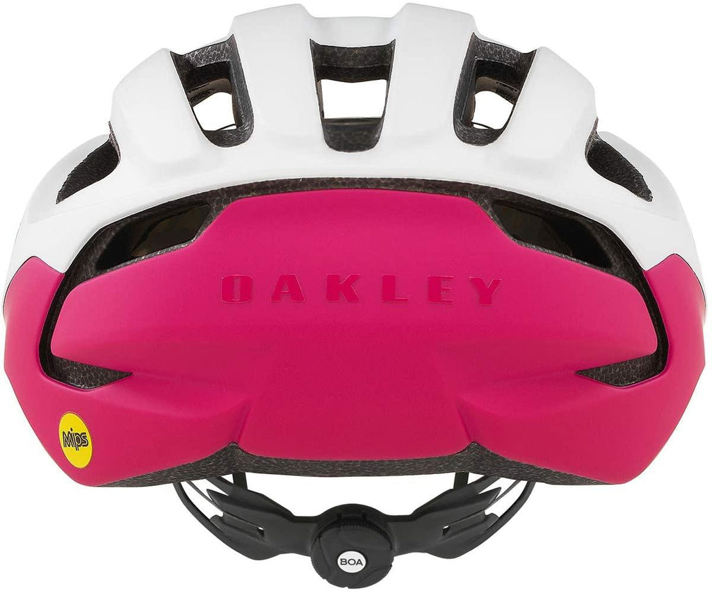 Oakley ARO3 MTB Cycling Helmet - White/Rubine Red/Medium