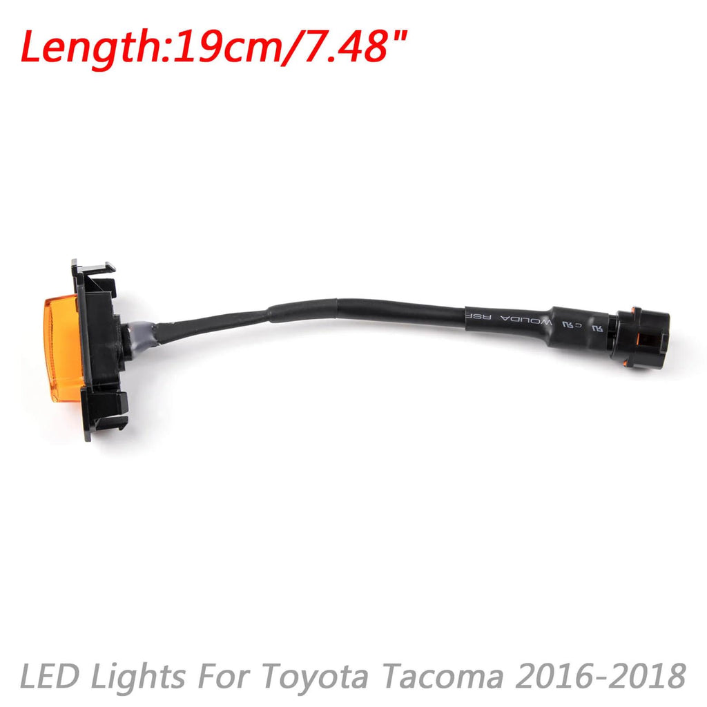 2016-2023 Toyota Tacoma PT228-35170 Front Bumper Hood Grille With LED Lights 4 PCS Generic