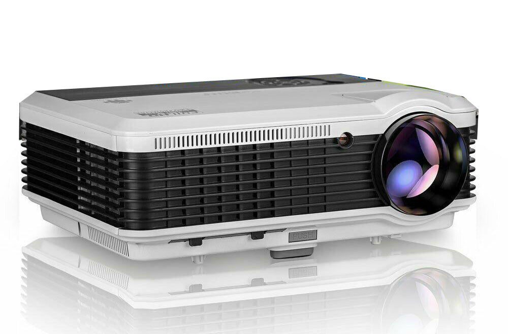 smart full hd projector blue tooth 1080p home theater wireless video miracast tv