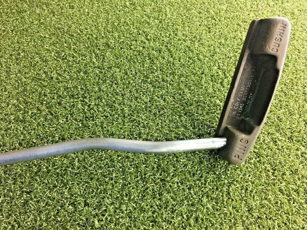 PING Cushin SCOTTSDALE Vintage Slotted Putter RH / Steel ~35" / No Grip /mm5133