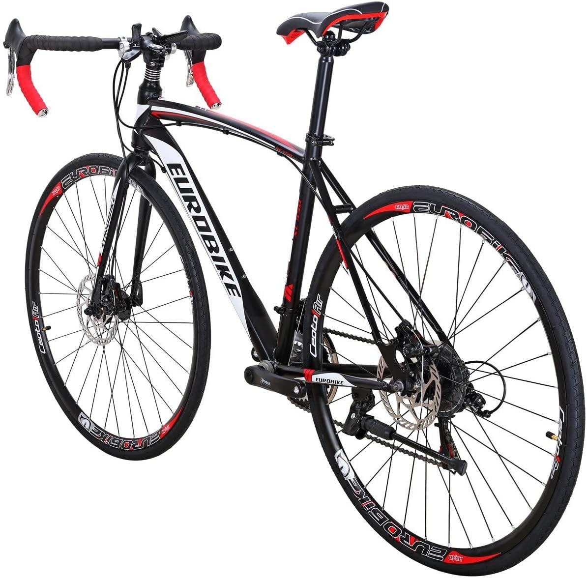Road Bike XC550 Bicycle 49 cm Frame Bikes for Adults Dual Disc Brake Road Bikes for Men Bicycle