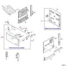 HP 56AA12331KC OEM - External cover part /rear