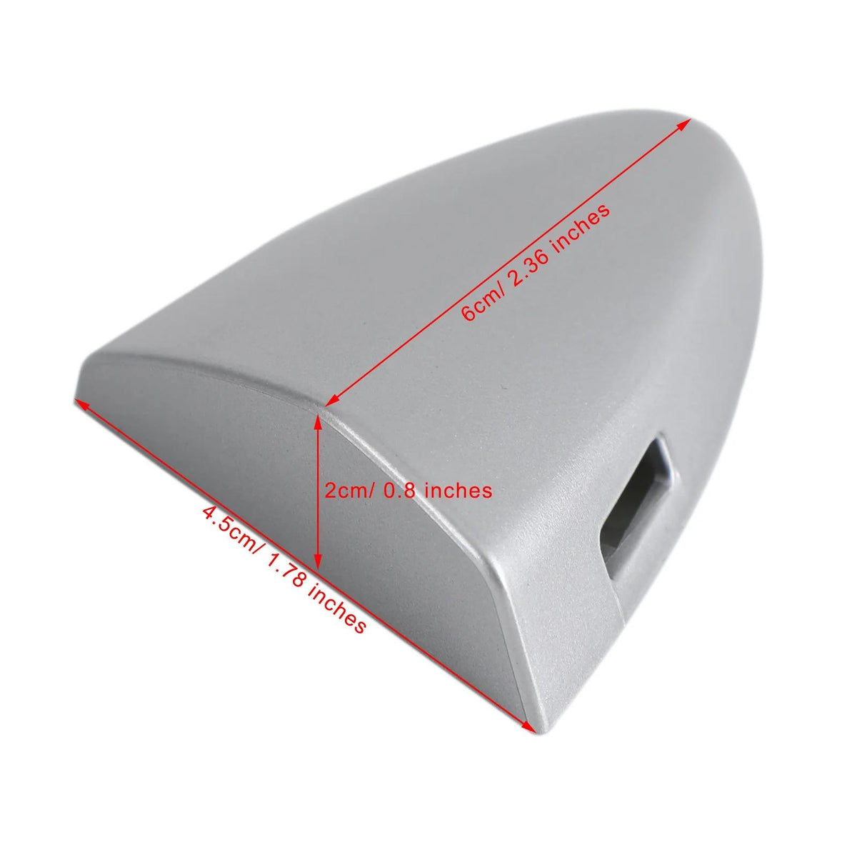 Silver Front Left Ouside Door Handle Key Cover Cap 69218-53021 For Lexus IS250 Generic