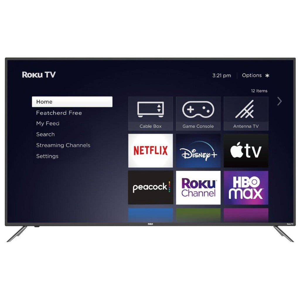 rca 43" 4k ultra hd 2160p hdr roku smart led tv rtru4327-us