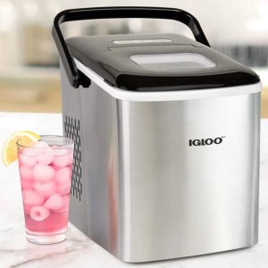 ICMP400BLUE 4-Quart Electric Ice Cream Maker with Easy Carry Handle