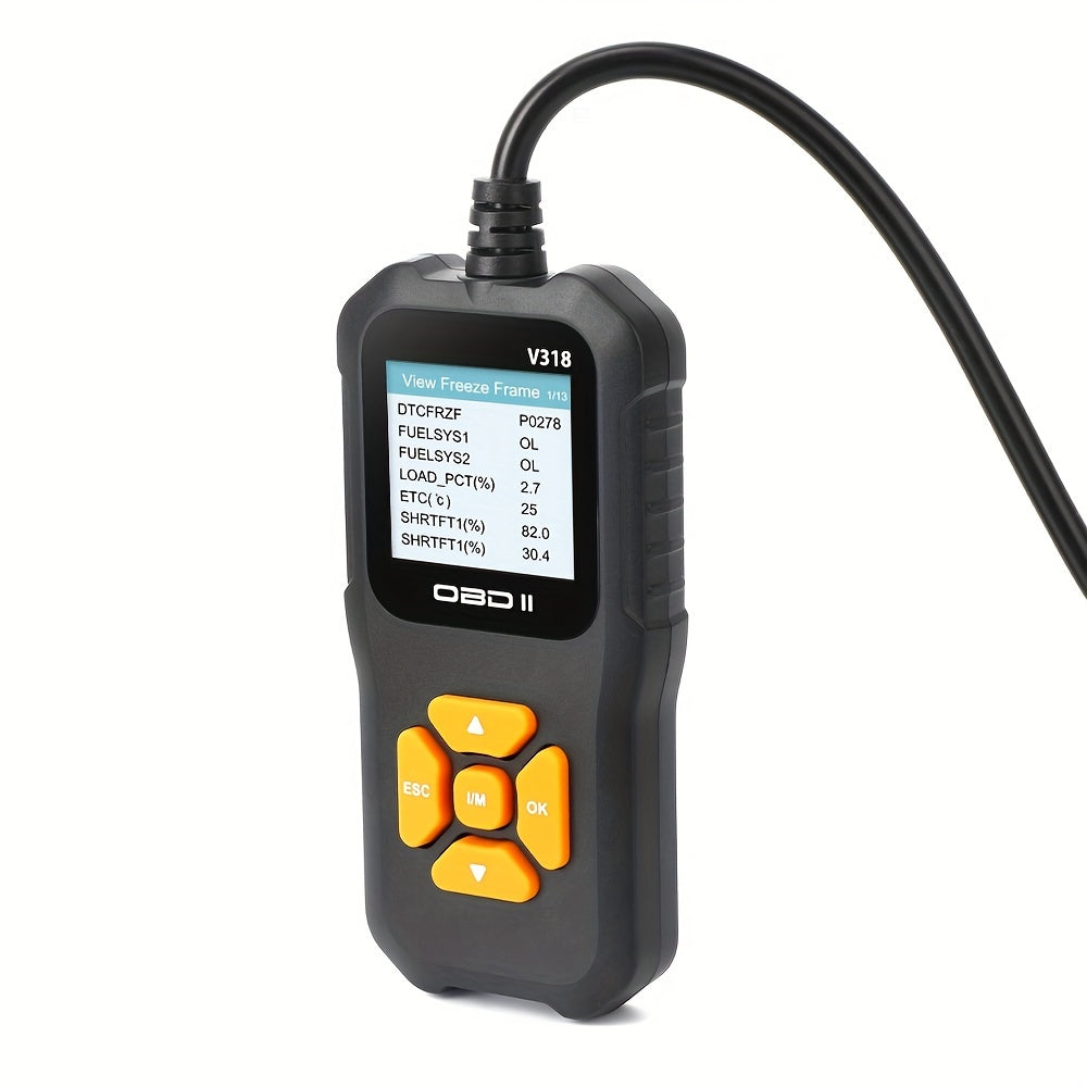 Auto Diagnostic Instrument Obd Diagnostic Tool Engine Fault Detector Auto Code Reading Card Data Stream VIN Read Fault Code Elimination
