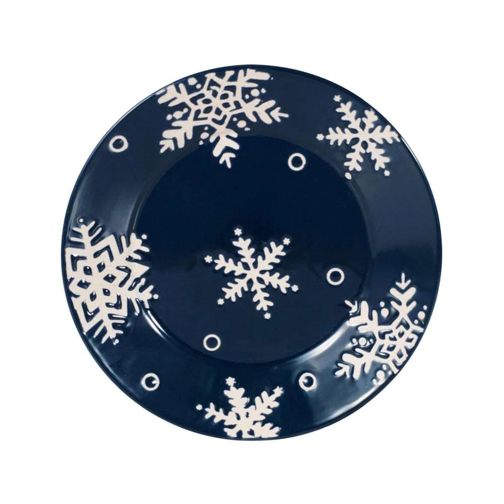 Snow Flurry Set of 4 Salad Plates