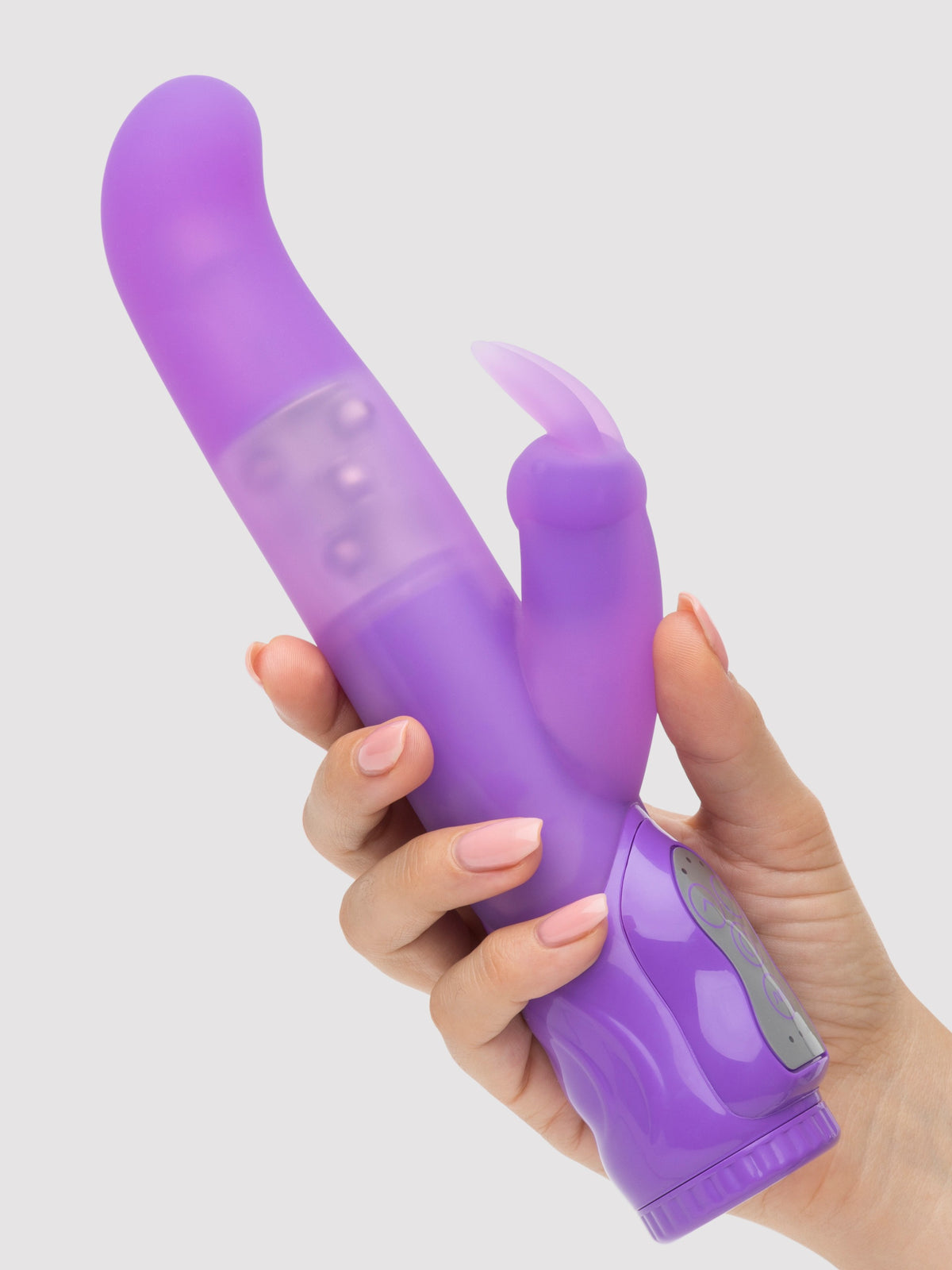 Lovehoney Dream Rabbit Rechargeable Silicone G-Spot Rabbit Vibrator, Purple
