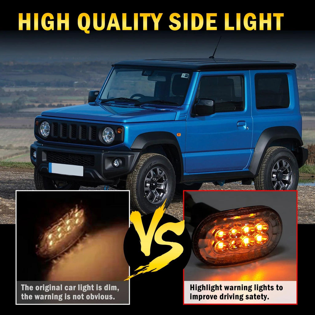 Suzuki Jimny JB64 JB74  Pair of Side Marker Light Turn Signal Light Clear Generic