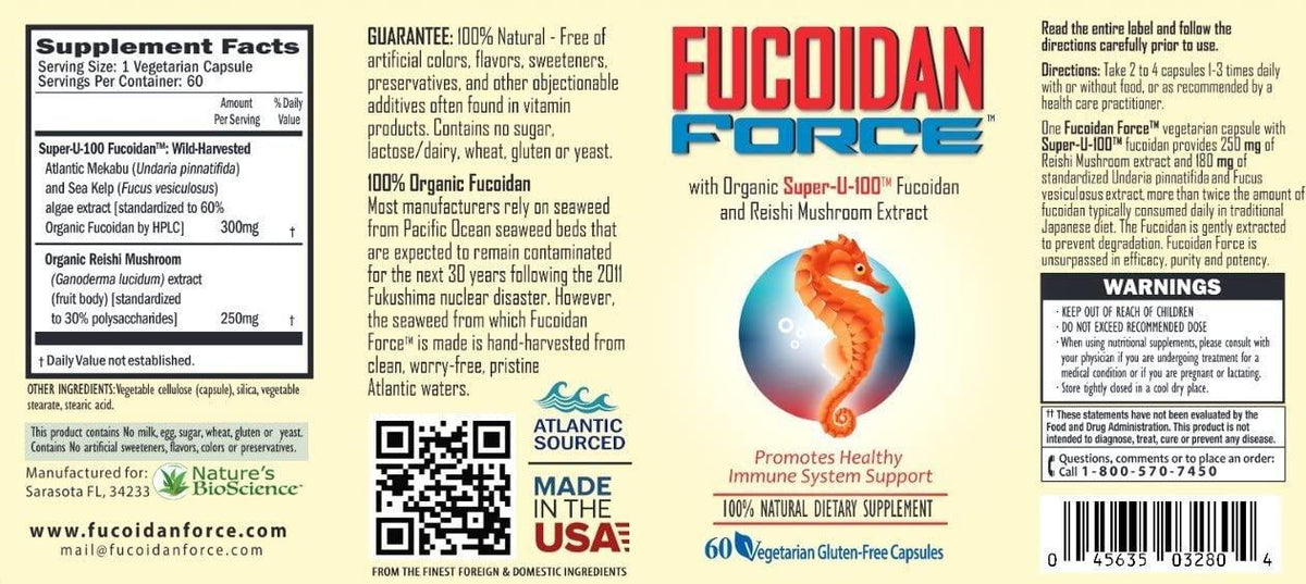 FUCOIDAN FORCE® - 24 Bottles Pack