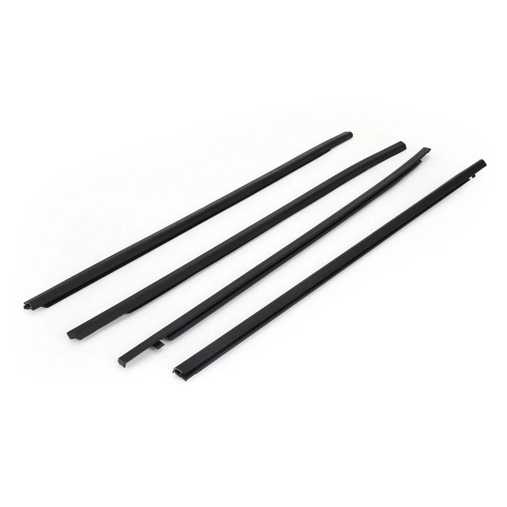 Honda Civic 2016-2023 4PCS Weatherstrip Window Moulding Trim Seal Belt Generic
