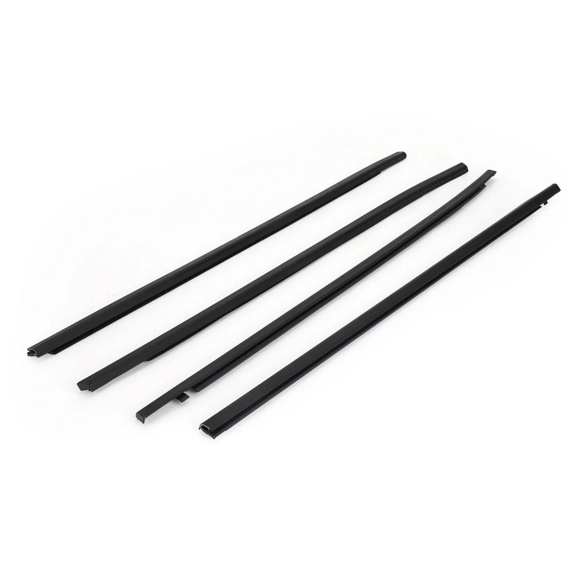 Honda Civic 2016-2023 4PCS Weatherstrip Window Moulding Trim Seal Belt Generic