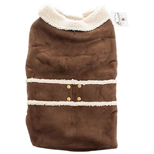 Fashion Pet Shearling Dog Blanket/Coat - Brown (10 Pack)