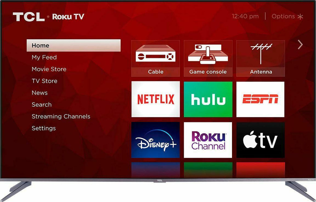 tcl 55" 5-series 4k qled dolby vision hdr smart roku tv *55s535