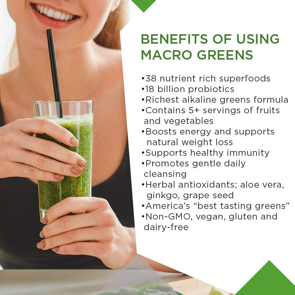MacroLife Naturals Complete Protein Bundle 3ct - Macro Greens Superfood Powder 30oz (90 Servings) + Miracle Reds Superfood Powder 30oz (90 Servings) + MacroMeal Vegan Vanilla Protein (28 Servings)