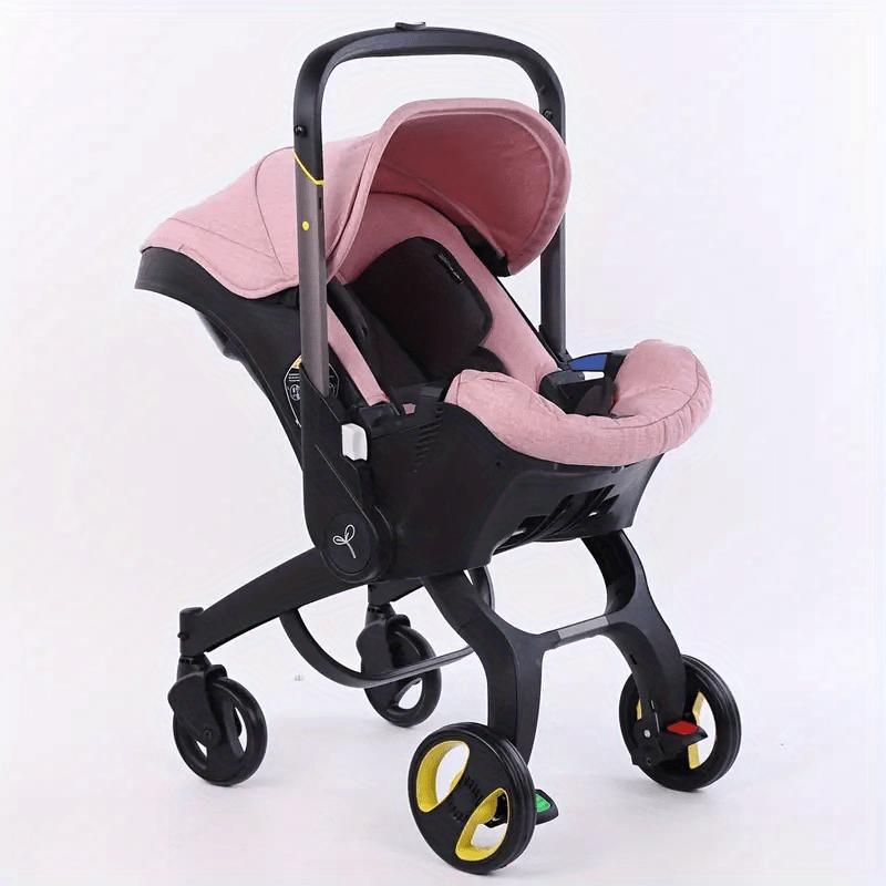 4 In 1Foldable Baby Stroller, A Good Helper For Mothers When Traveling, Shopping In Supermarkets, Baby Stroller Suitable For Christmas, Halloween, And Thanksgiving Gift