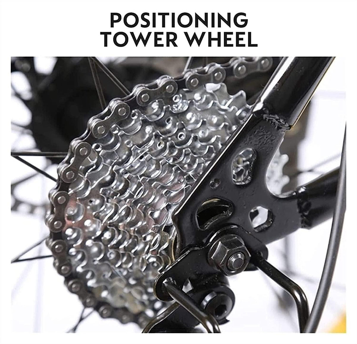CHICAI Adult Mountain Bike 26 Inch Mountain Cross-Country High Carbon Steel Bike, 21/24/27/30 Speed Bike Full Suspension Mountain Bike Gear Double Disc Brake Mountain Bike (Size : 30-Speed)