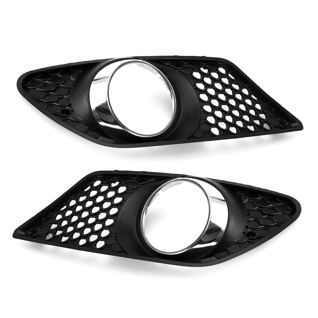 2008-2010 Benz C-Class W204 Pair Front Bumper Fog Light Grill Generic