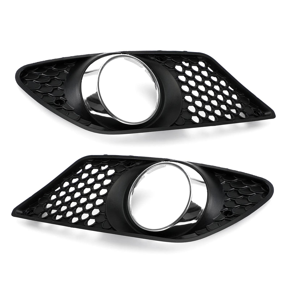 2008-2010 Benz C-Class W204 Pair Front Bumper Fog Light Grill Generic