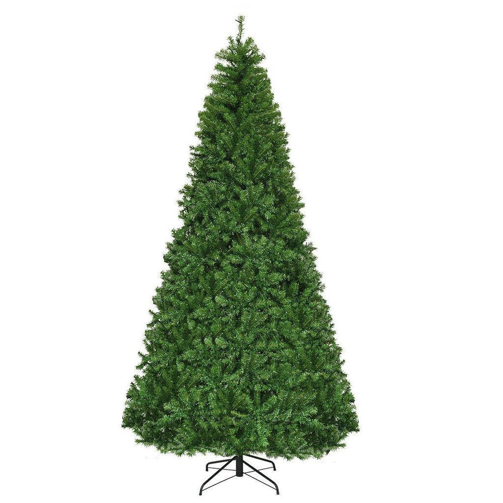 9Ft Pre-Lit Artificial Christmas Tree Premium Hinged w/ 1000 LED Lights &amp; Stand