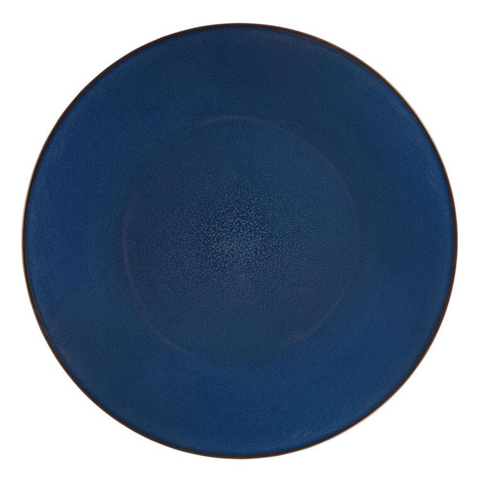 Pierce Blue 16 Piece Dinnerware Set, Service for 4