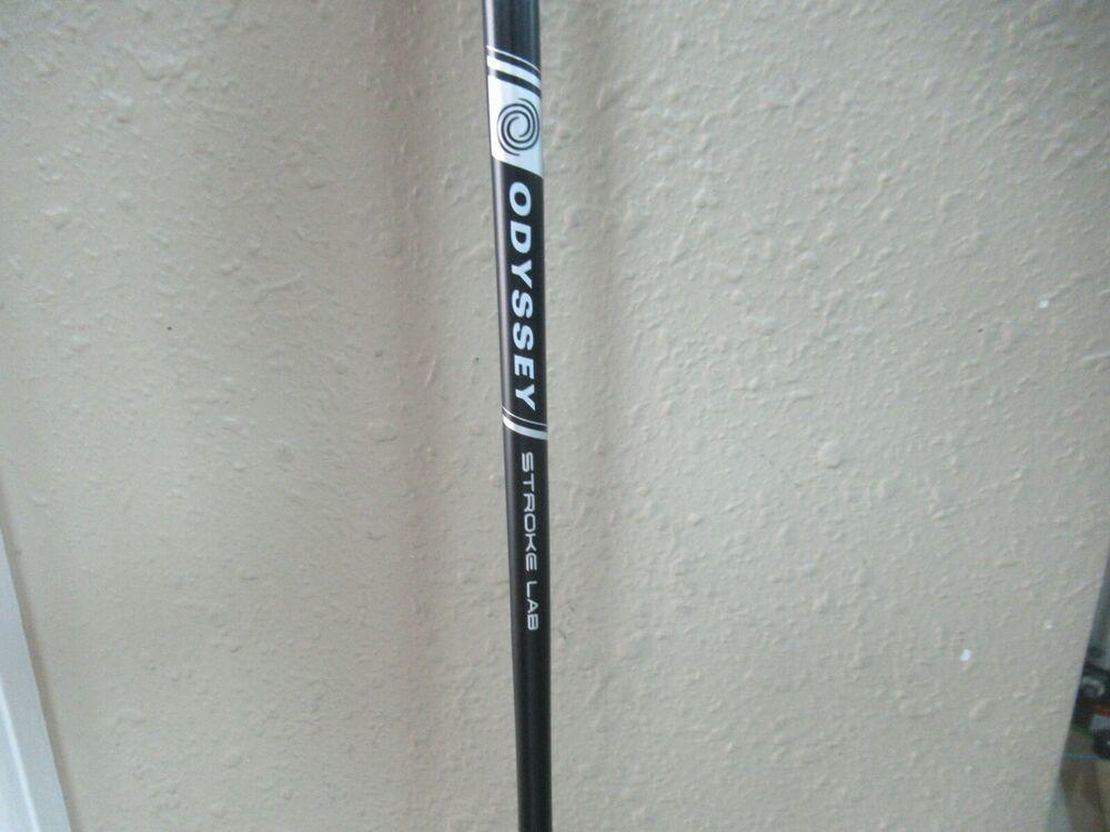 ODYSSEY WORKS 2 BALL FANG PUTTER 35" FACTORY STEEL UNIVERSITY OF TEXAS GRIP HC