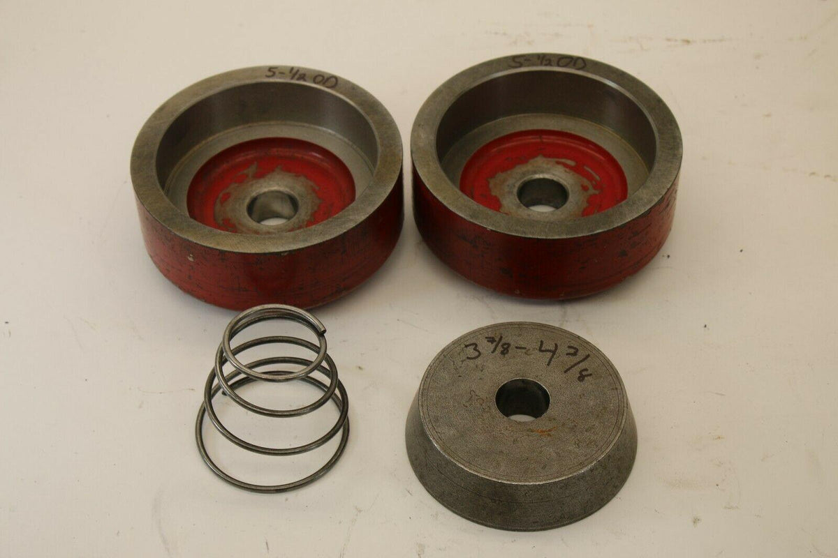 4 Piece Hubless Big Bore Truck Adapter Set Brake LaLarKit 3-7/8"- 4-3/8"