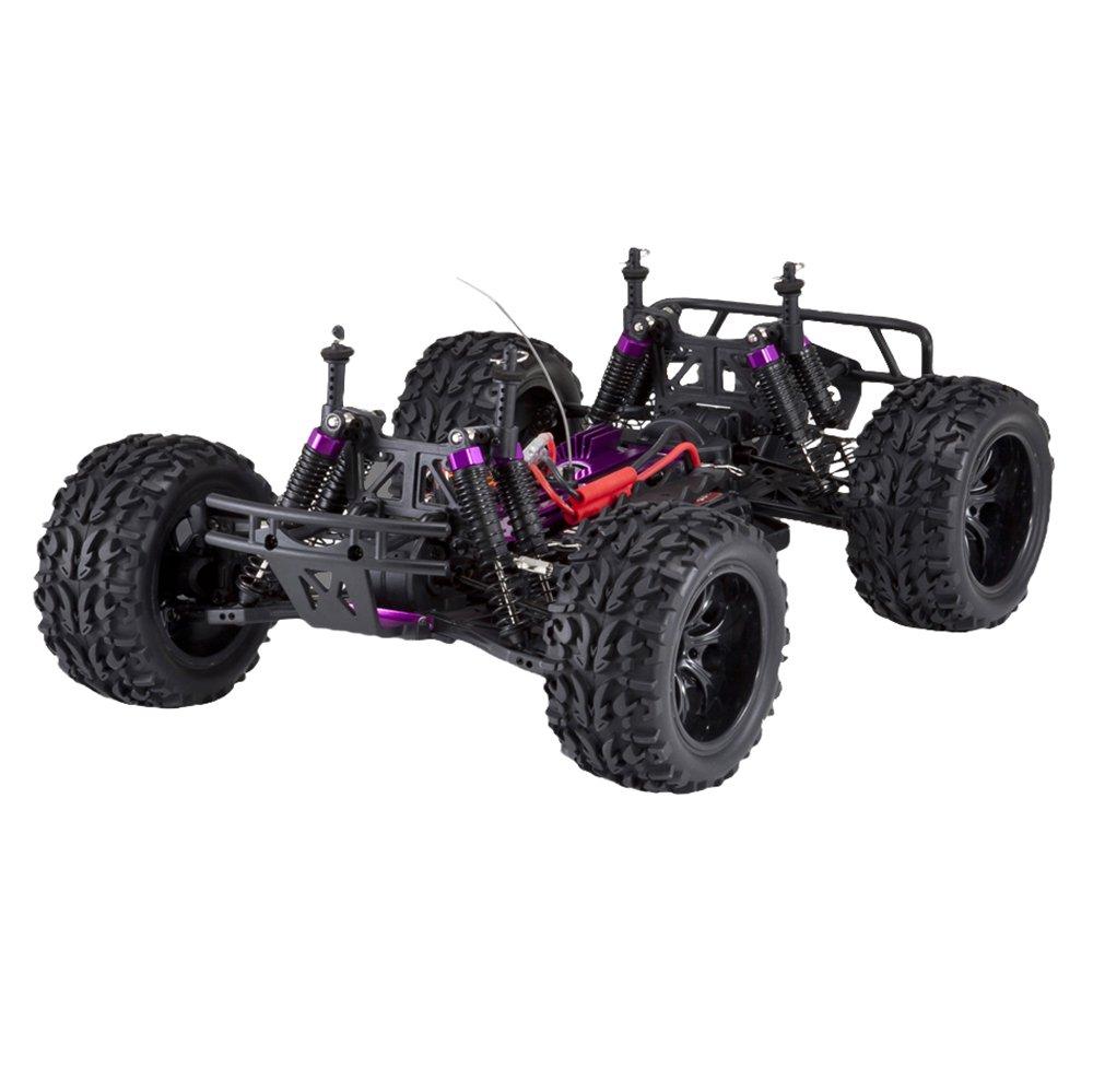 Redcat Racing Volcano EPX 1:10 Scale Electric 19T Monster Truck, Red and Black