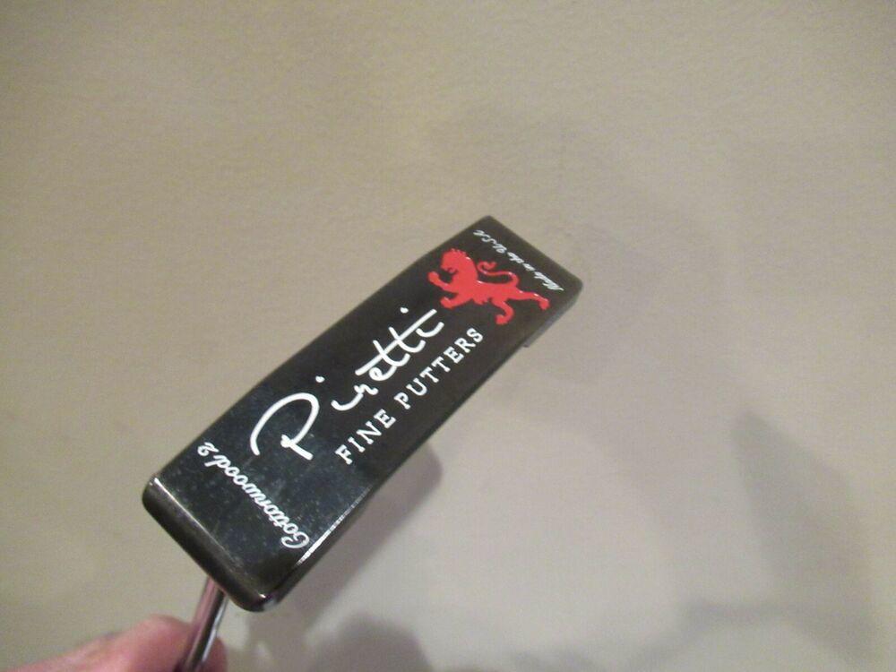 MINT LEFT HAND PIRETTI BLACK COTTONWOOD 2 PUTTER 35 INCH HC INCLUDED 365g HEAD